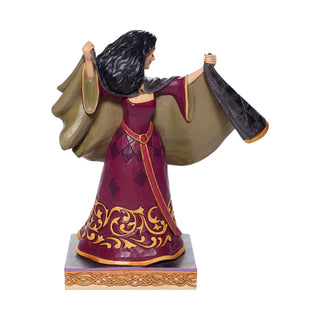 Jim Shore Disney Rapunzel Mother Gothel With Scene 'Maternal Malice'