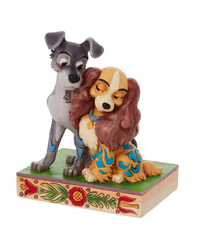 Jim Shore Disney Lady & the Tramp 'Puppy Love' Figurine