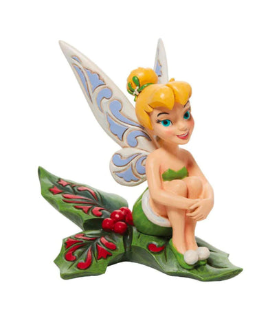 Jim Shore Disney Tinkerbell 'Happy Holly-Days' Figurine