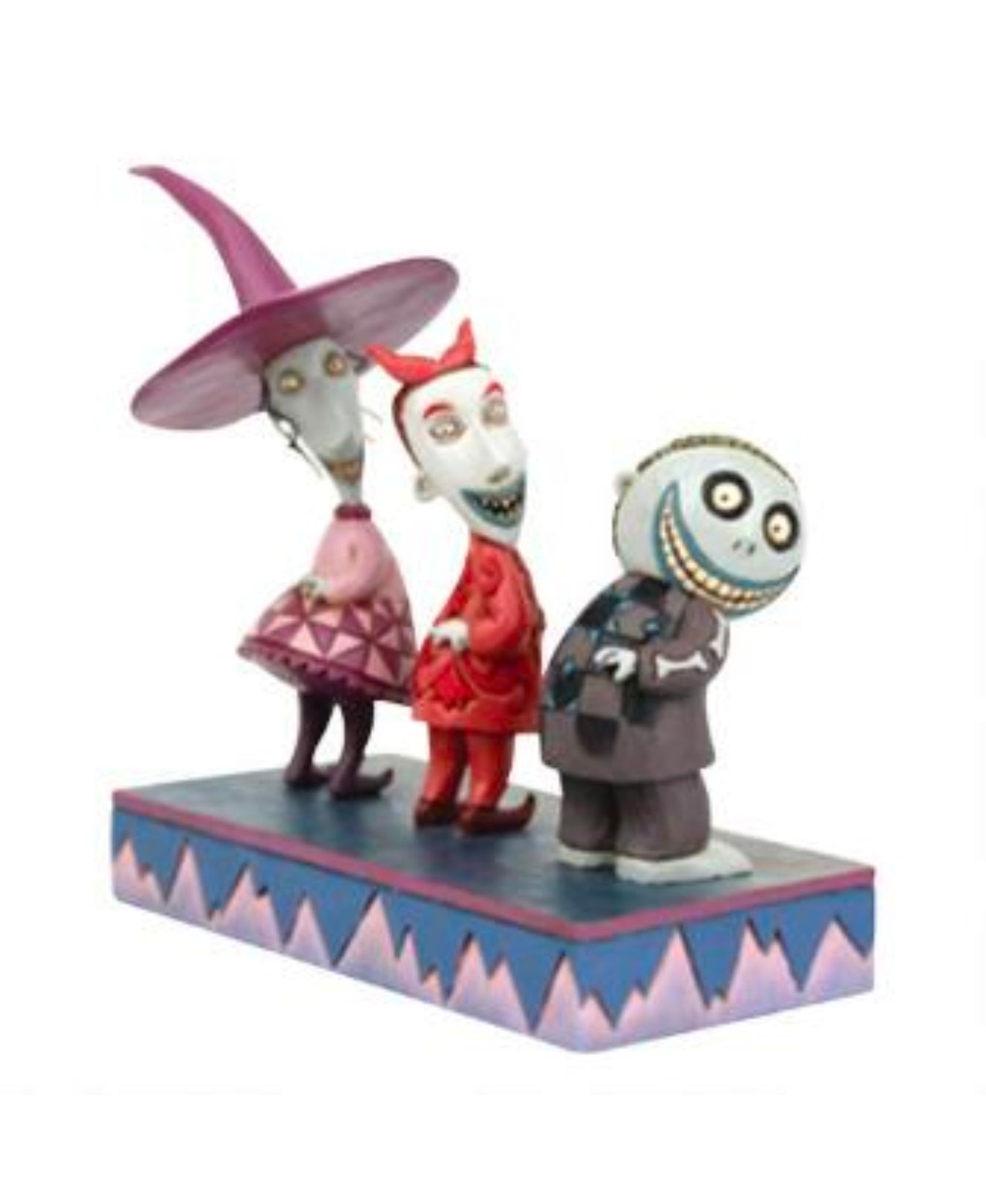 Jim Shore Nightmare Before Christmas: Lock, Shock and Barrel 'Up to No Good' Figurine
