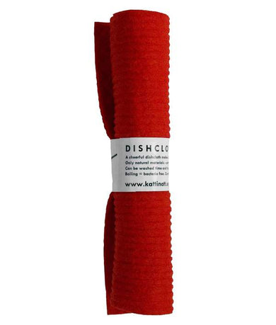 Kattinatt Swedish Dishcloth Medium Warm Red