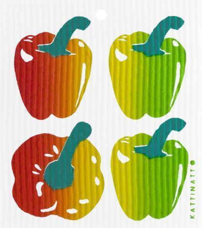 Kattinatt Swedish Dishcloth Regular Peppers