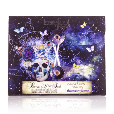 Barefoot Venus Lavender Smoke Mineral & Detox Soak - 100 g