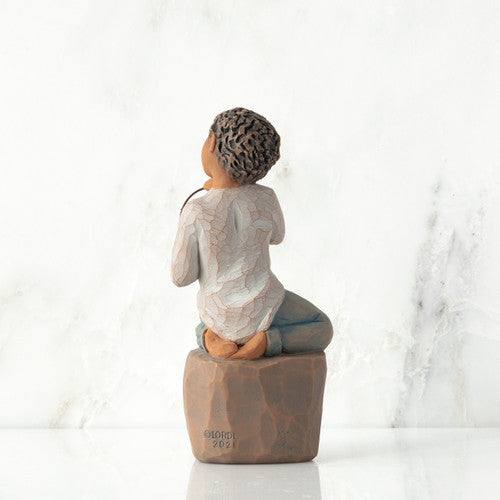 Willow Tree Love You Too Darker Skin Figurine