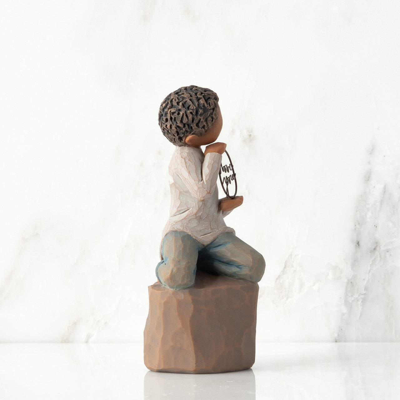 Willow Tree Love You Too Darker Skin Figurine