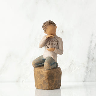 Willow Tree Love You Too Lighter Skin Figurine