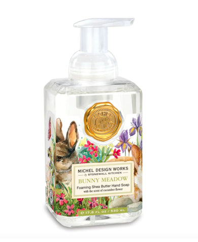 Michel Design Works Bunny Meadow Foaming Soap