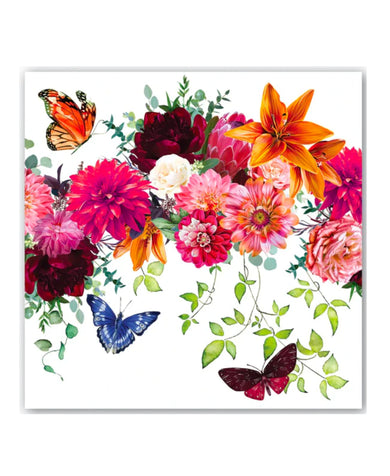 Michel Design Works Sweet Melody Floral Luncheon Napkins