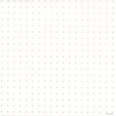 Paviot Cosmos White W/Silver Dots Dinner Napkins