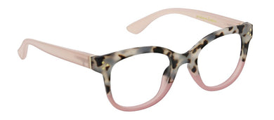 Peepers - Walking on Sunshine - Gray Tortoise/Pink Eyeglasses