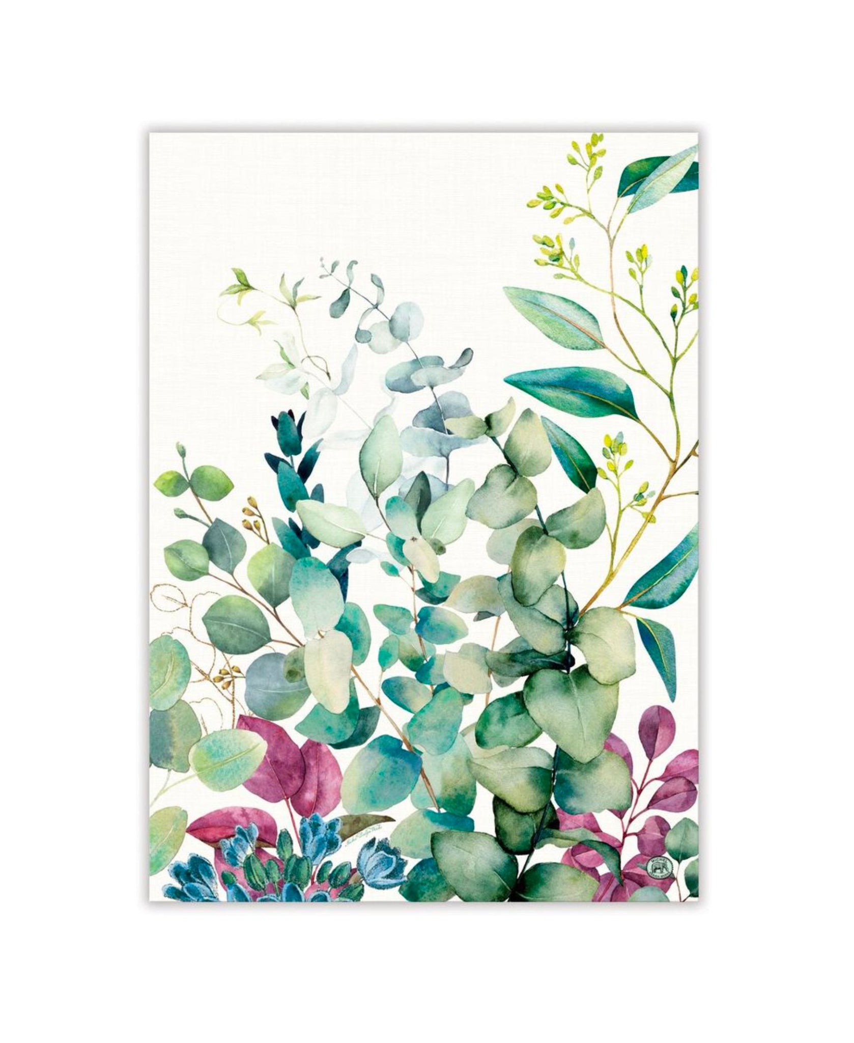 Michel Design Works Eucalyptus & Mint Kitchen Towel