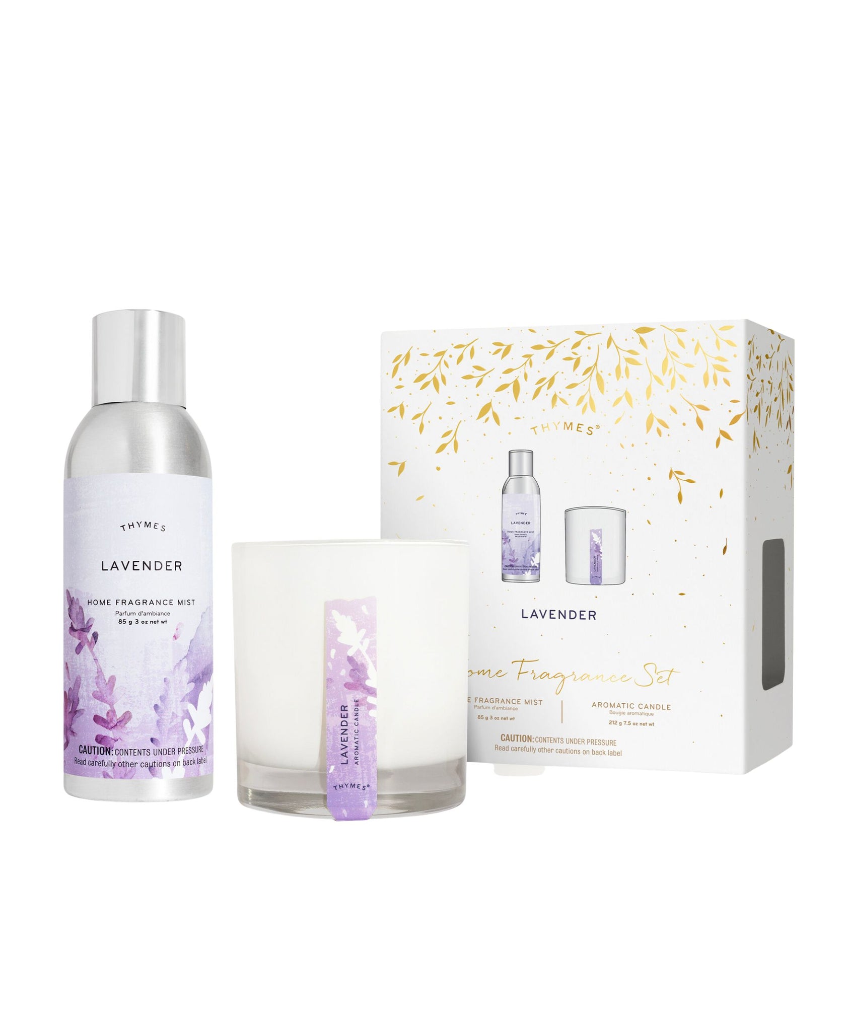 Thymes Lavender Home Fragrance Kit