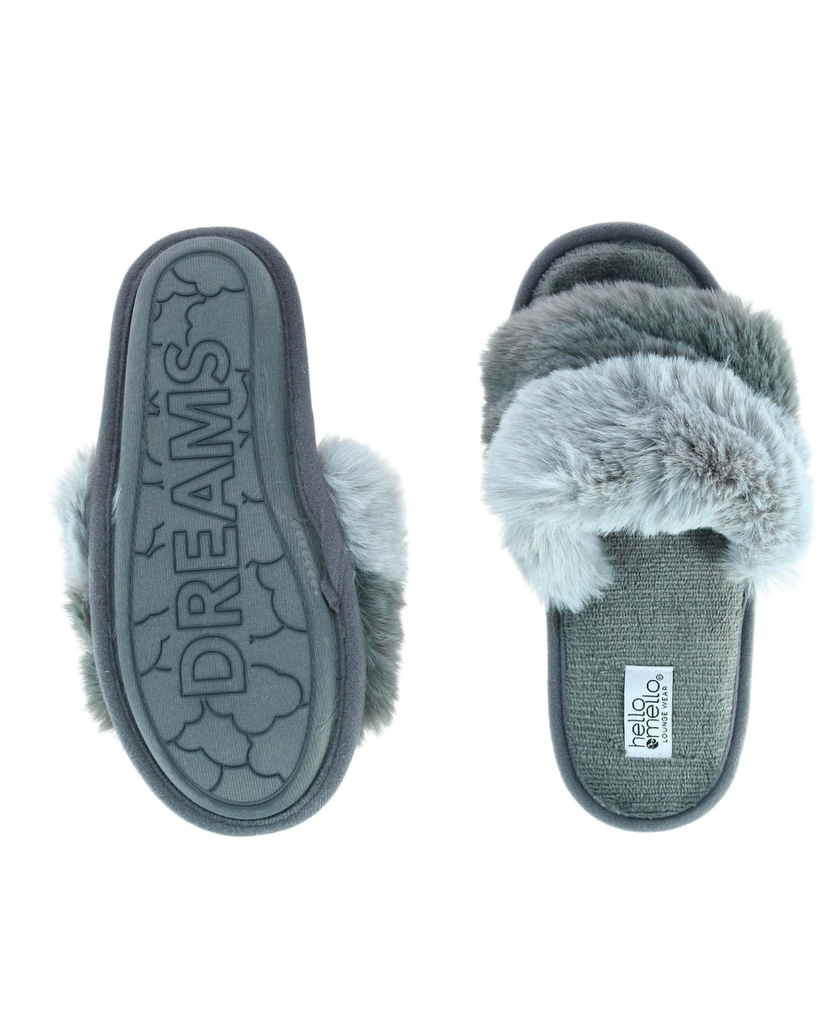 Cotton Candy Puff Slippers