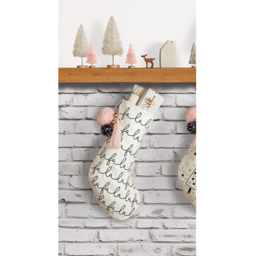 Christmas Stocking - Fa la La