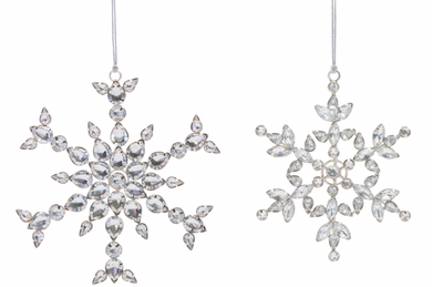 Jewel Snowflake Ornament