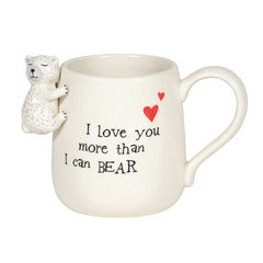 Sculpted Bear Mug