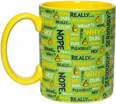 Dr. Seuss The Grinch Expressions Mug