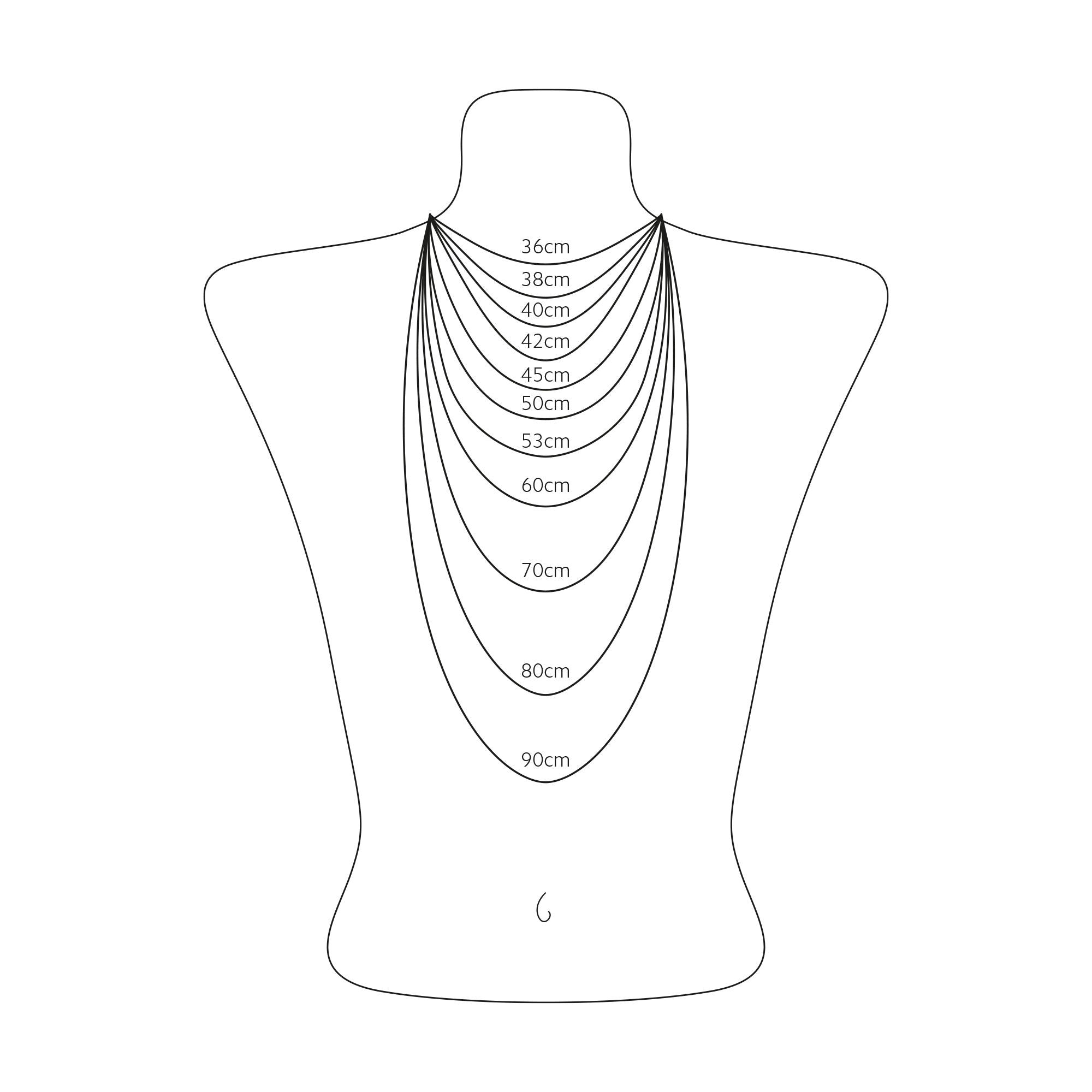 Large Circle Charm Necklace-925 Sterling Silver