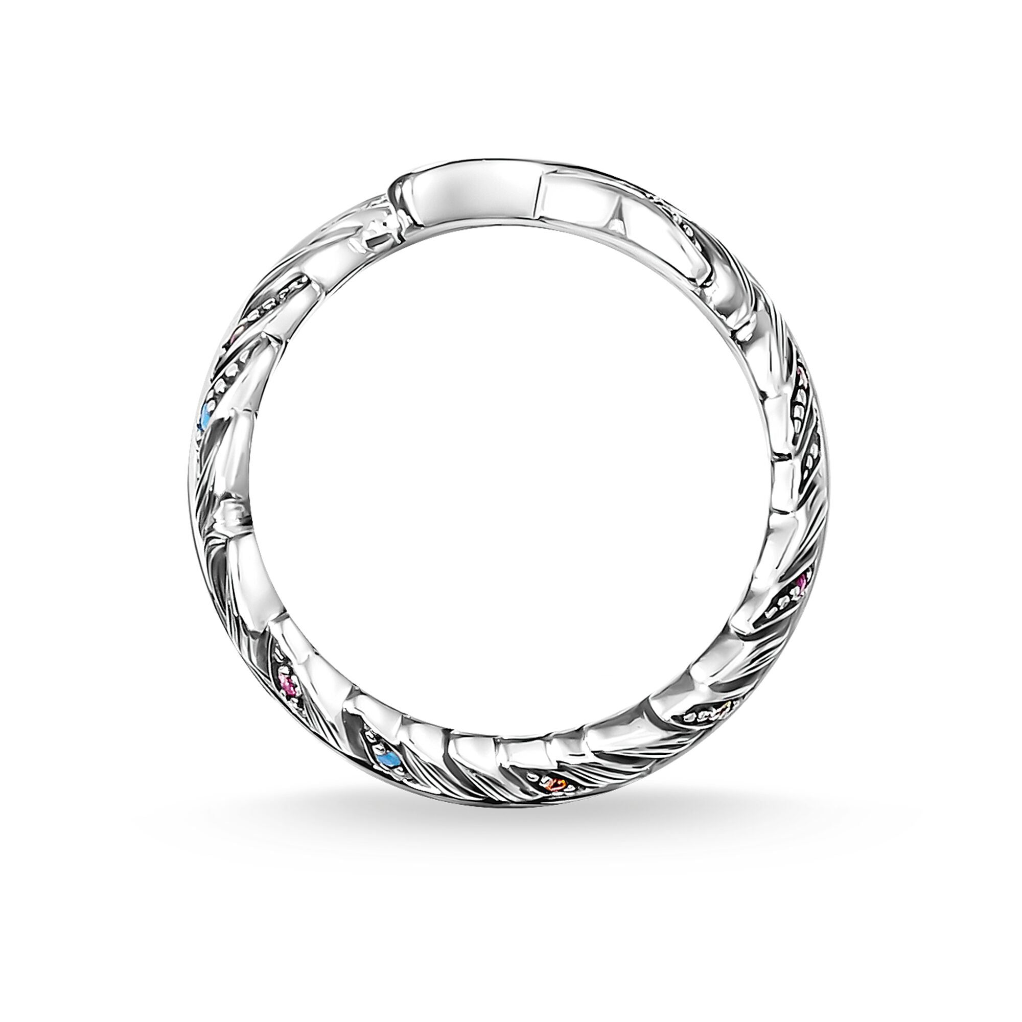 Feather Ring - Silver