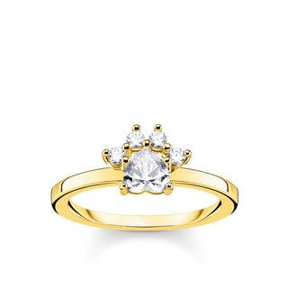Cat Paw Ring - Gold