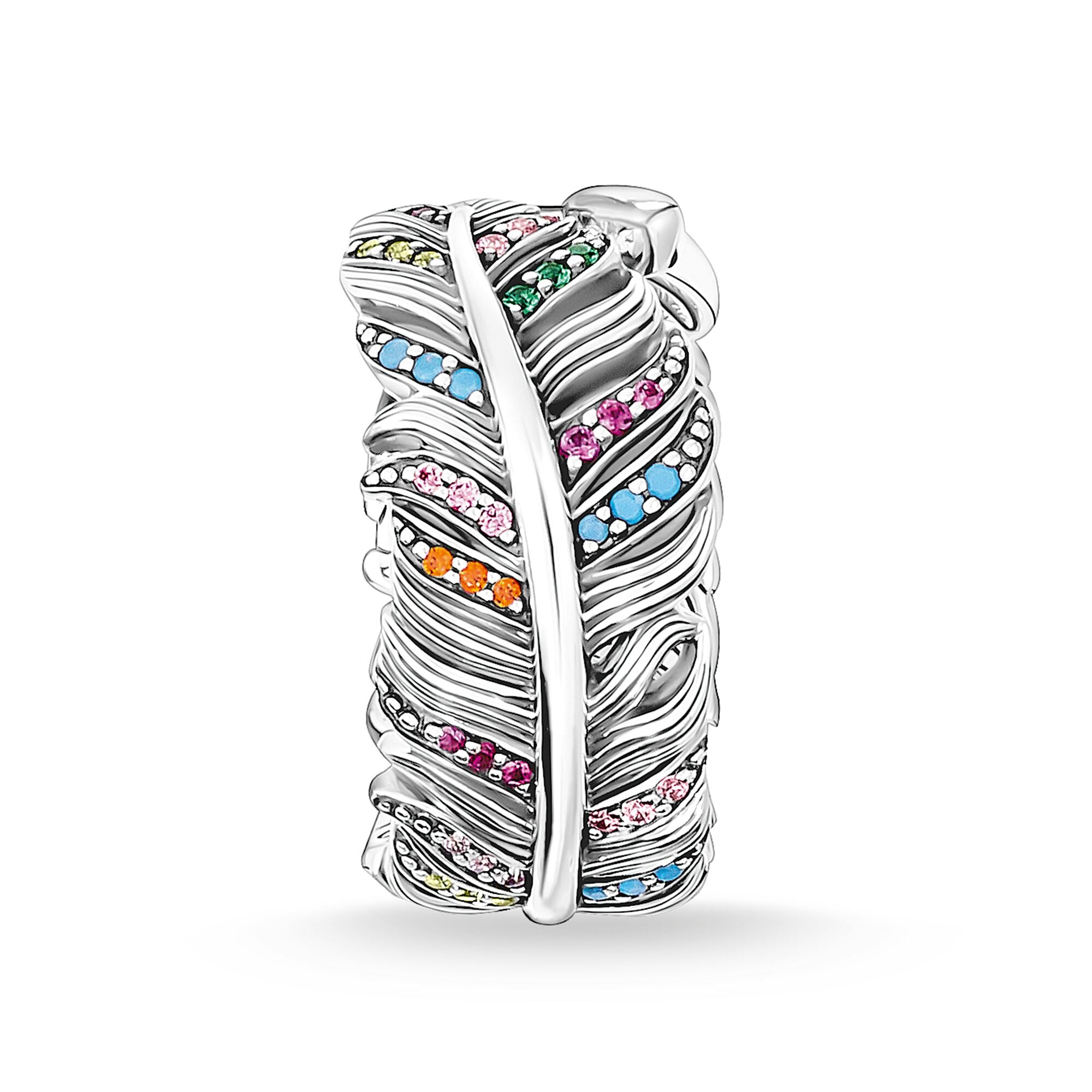 Feather Ring - Silver