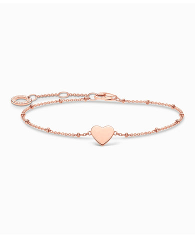 Thomas Sabo Heart with Dots Rose Gold Bracelet