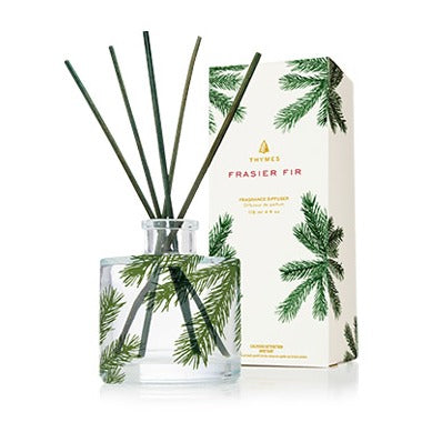 Thymes Frasier Fir Heritage Pine Needle Reed Diffuser - Petite 4 oz