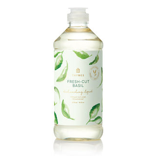 Thymes Fresh-Cut Basil Dishwashing Soap