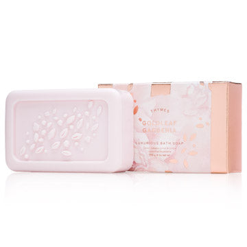 Thymes Goldleaf Gardenia Bar Soap