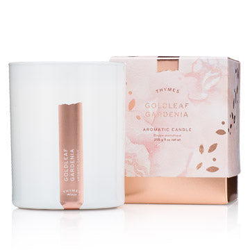 Thymes Goldleaf Gardenia Candle