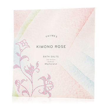 Thymes Kimono Rose Bath Salts Envelope