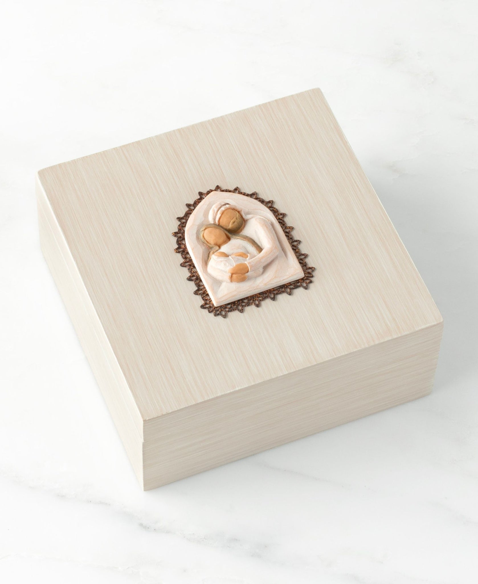 Willow Tree Holy Family Memory Box - Nativity Collection