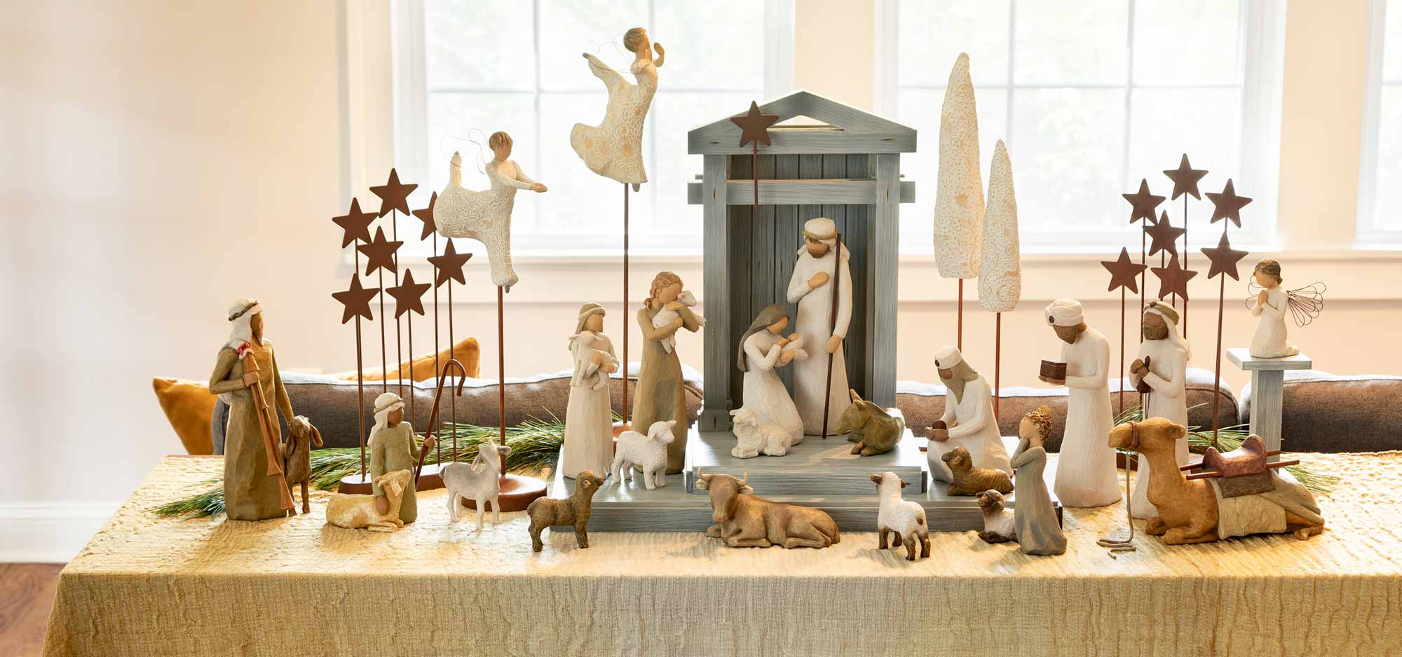 Willow Tree Nativity Creche
