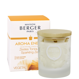 Aroma Energy Candle - Sparkling Zest - Maison Berger