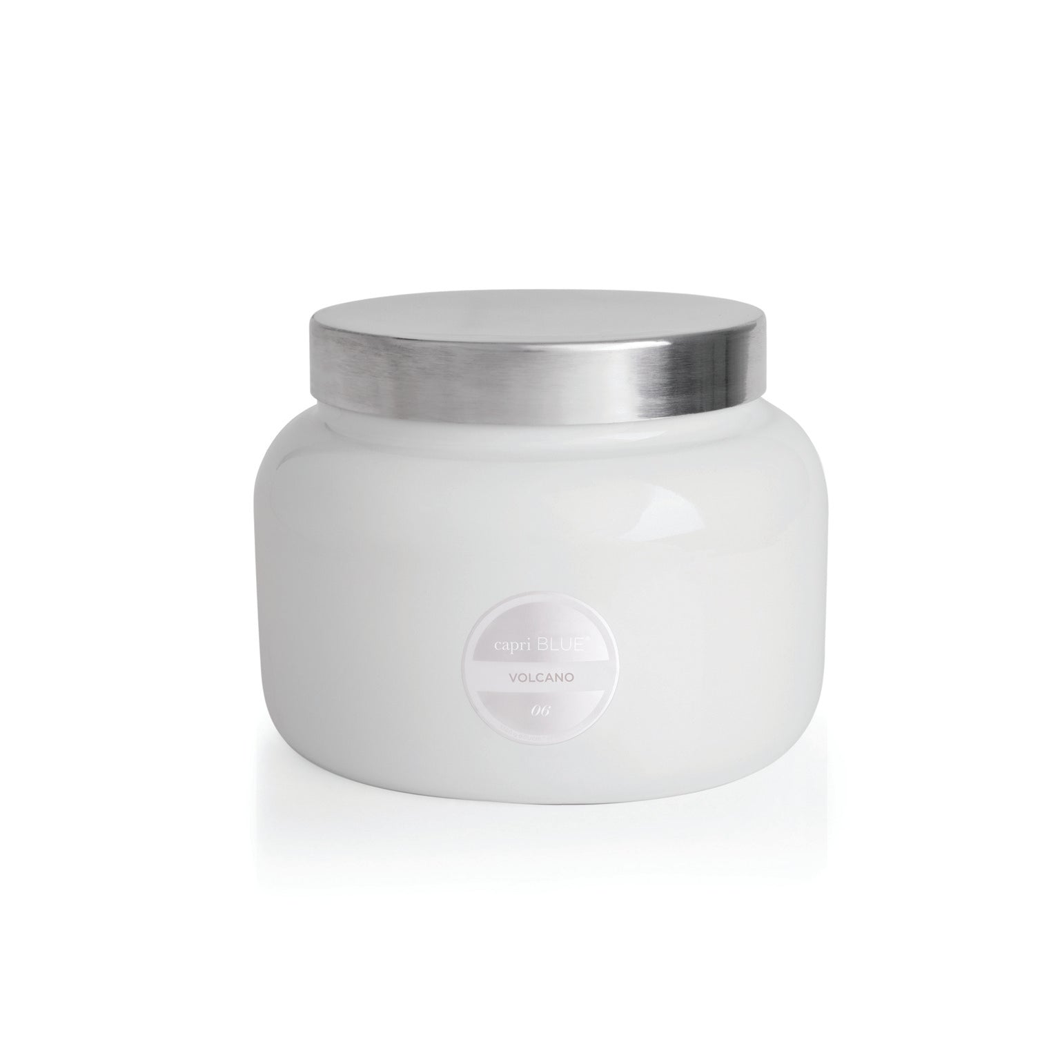Capri Blue Volcano Signature White Jumbo Jar Candle - 48 oz