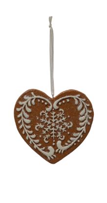 Resin Gingerbread Ornament - 4 Styles