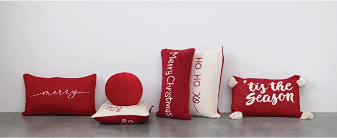 Cotton Lumbar Pillow with