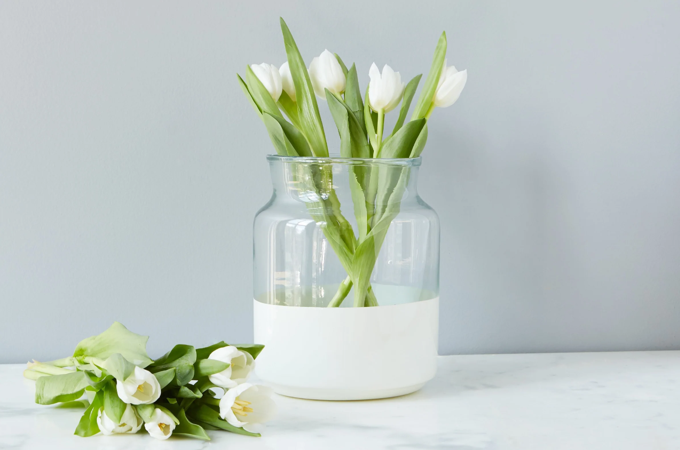 Etu Home White Colorblock Mason Jar - Small