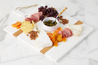 Etu Home White Rectangle Mod Charcuterie Board - Medium
