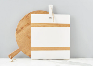 Etu Home White Rectangle Mod Charcuterie Board - Medium