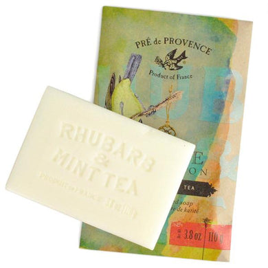 Rhubarb & Mint Tea Soap Bar