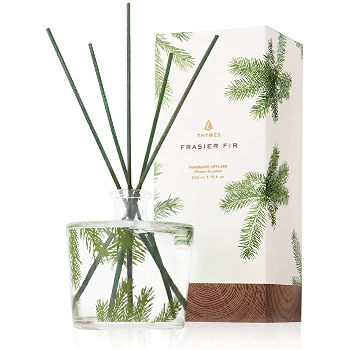 Thymes Frasier Fir Heritage Pine Needle Reed Diffuser 7.75 oz