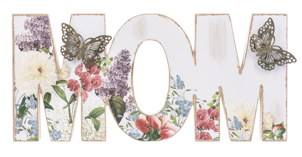 Mom Block Sign