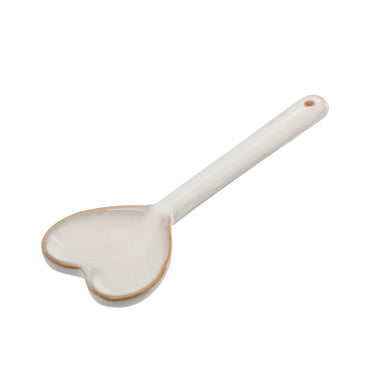 Heart Spoon - White