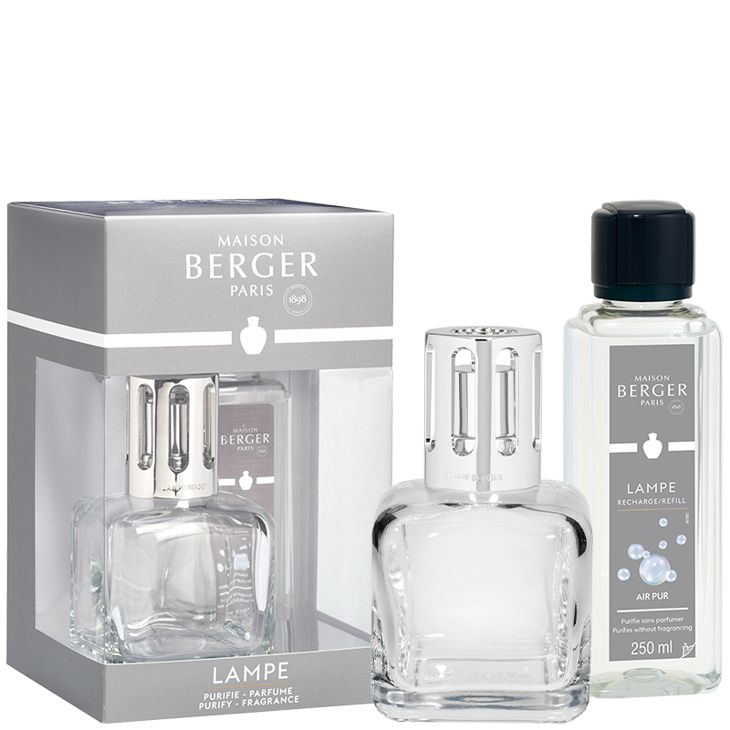 Ice Cube Clear Lamp Gift Set - Lampe Berger