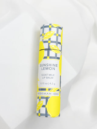 Beekman 1802 Sunshine Lemon Lip Balm