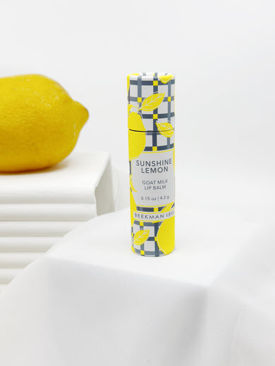 Beekman 1802 Sunshine Lemon Lip Balm