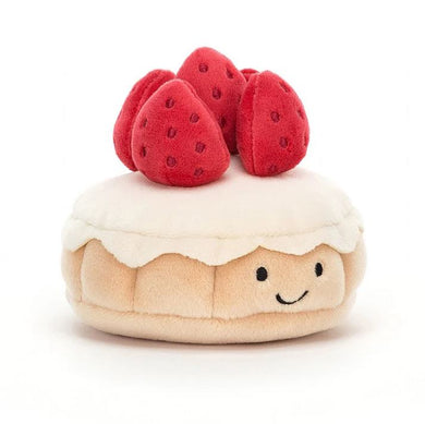 JellyCat Pretty Patisserie Tarte Aux Fraises