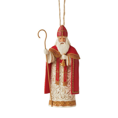 Jim Shore Santas Around The World: Belgian Santa Ornament