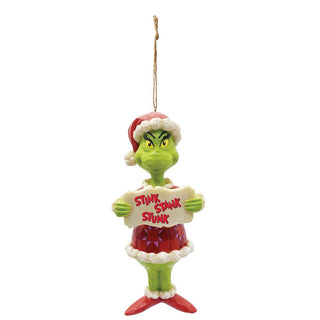Jim Shore Grinch Stink Stank Stunk Hanging Ornament